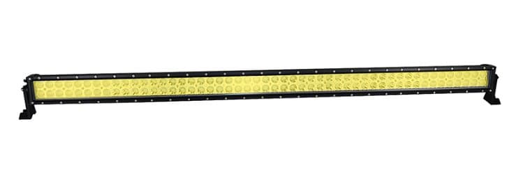 LED-ljusramp 52" 300W ledramp gult ljus 6000K med fjärrkontroll