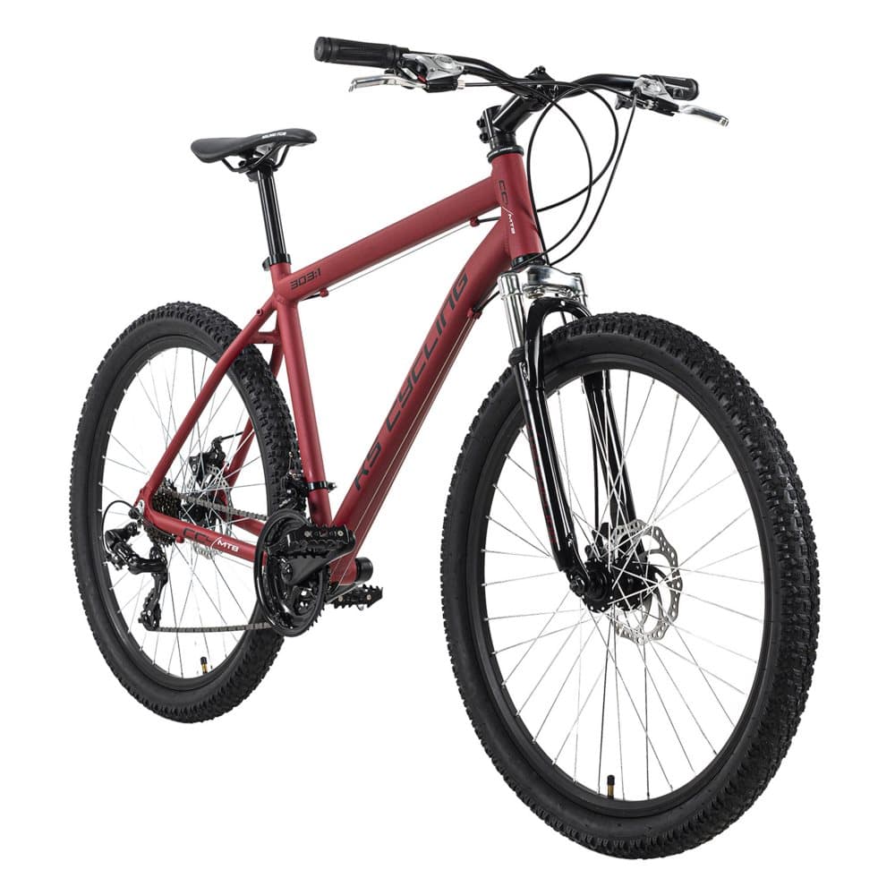 Mountain bike hardtail 26 '' CCL303 red frame size 48 cm KS Cycling