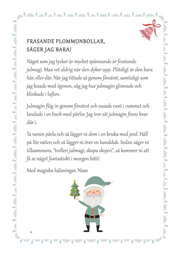 Nissebrev Julkalender År 2 - Förskola (grupp)