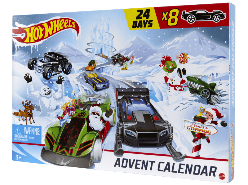 Hot Wheels Julekalender - 24 låger