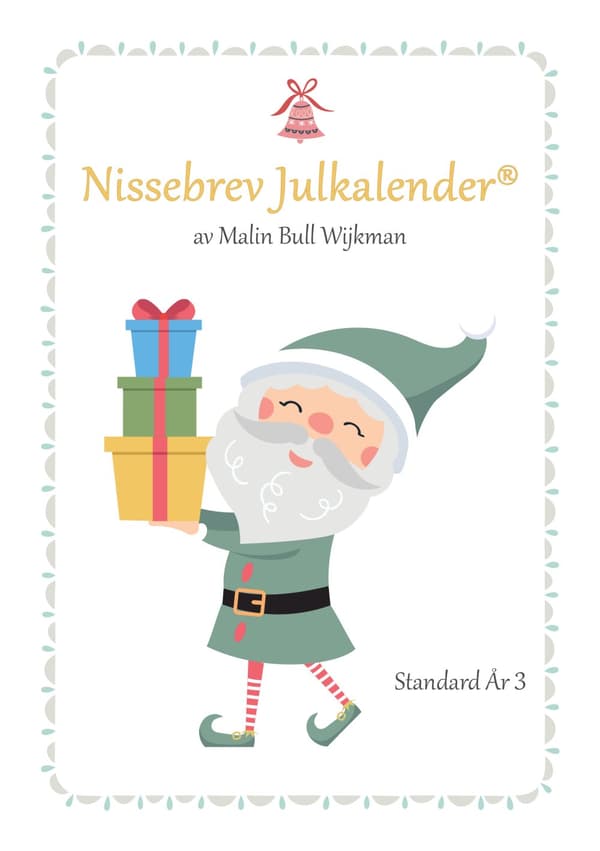 Nissebrev Julkalender År 3 - Standard (ett barn)