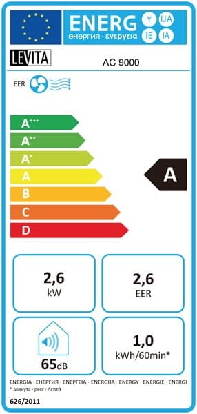 Portabel AC Levita AC 9000