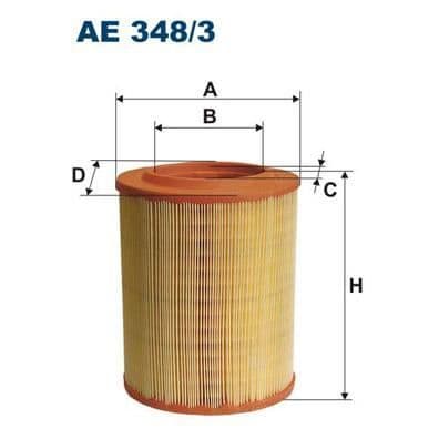 FILTRON Luftfilter AE348 / 3