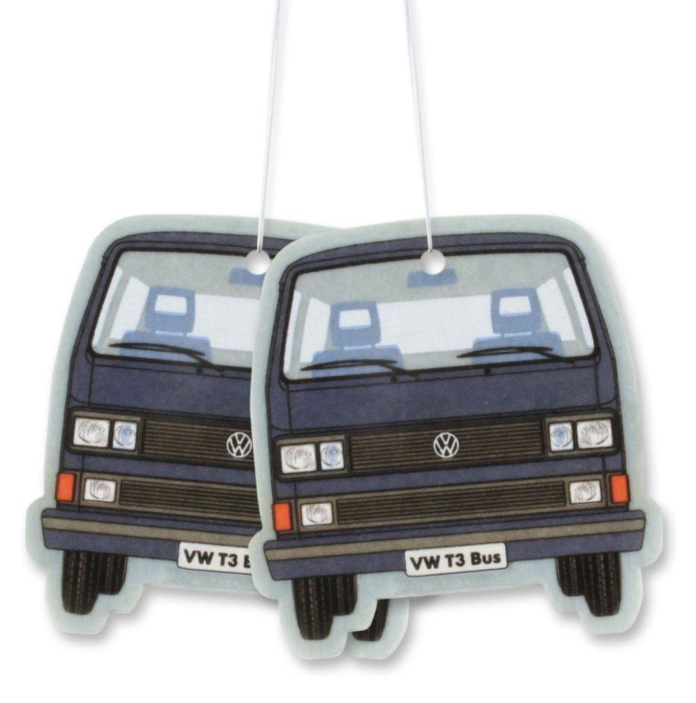 BRISA VW Collection - Volkswagen Bus T3 Camper Van Transporter Duftende bil luftfrisker(Fresh/Blue/2-pc Set)