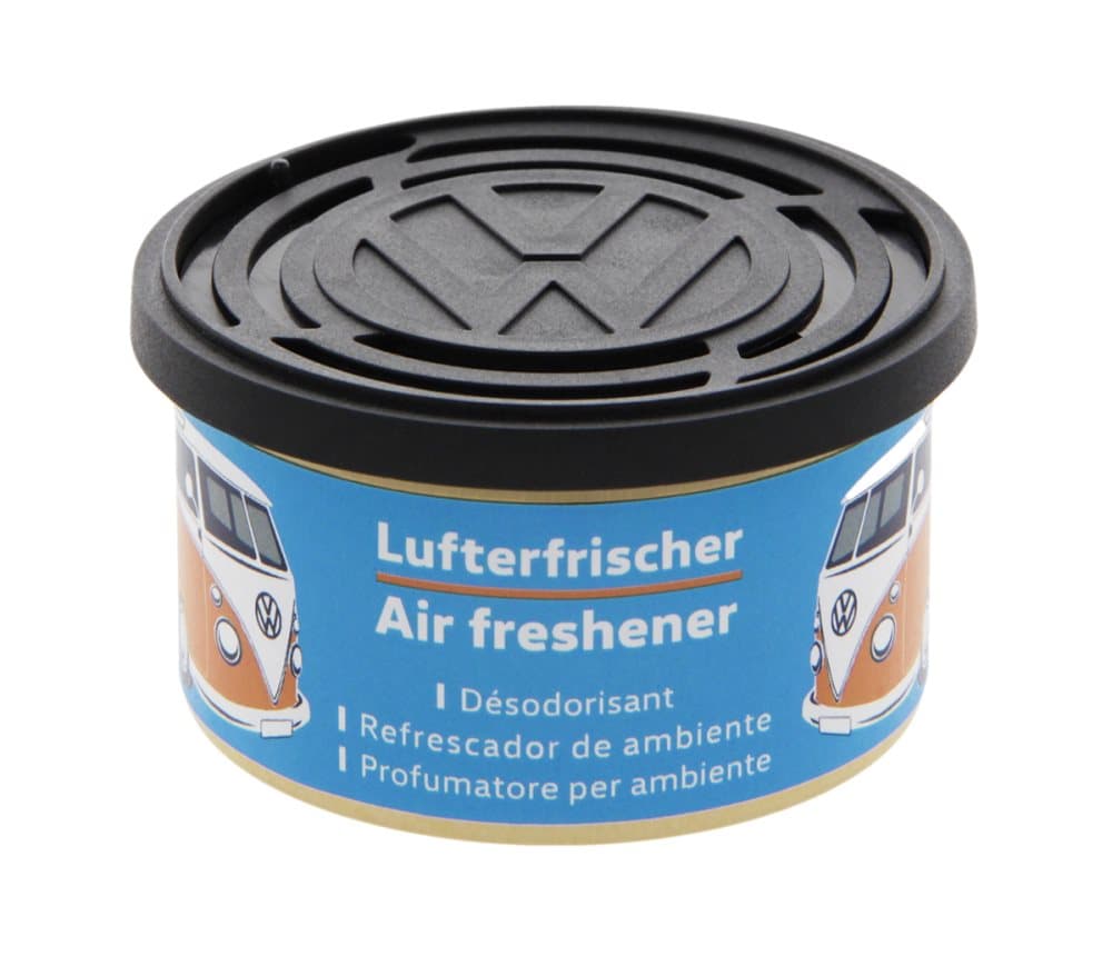 BRISA VW Collection - Volkswagen Bus T1 Camper Van Transporter Luftfrisker i en dåse (Bubble Gum/Hellblau)