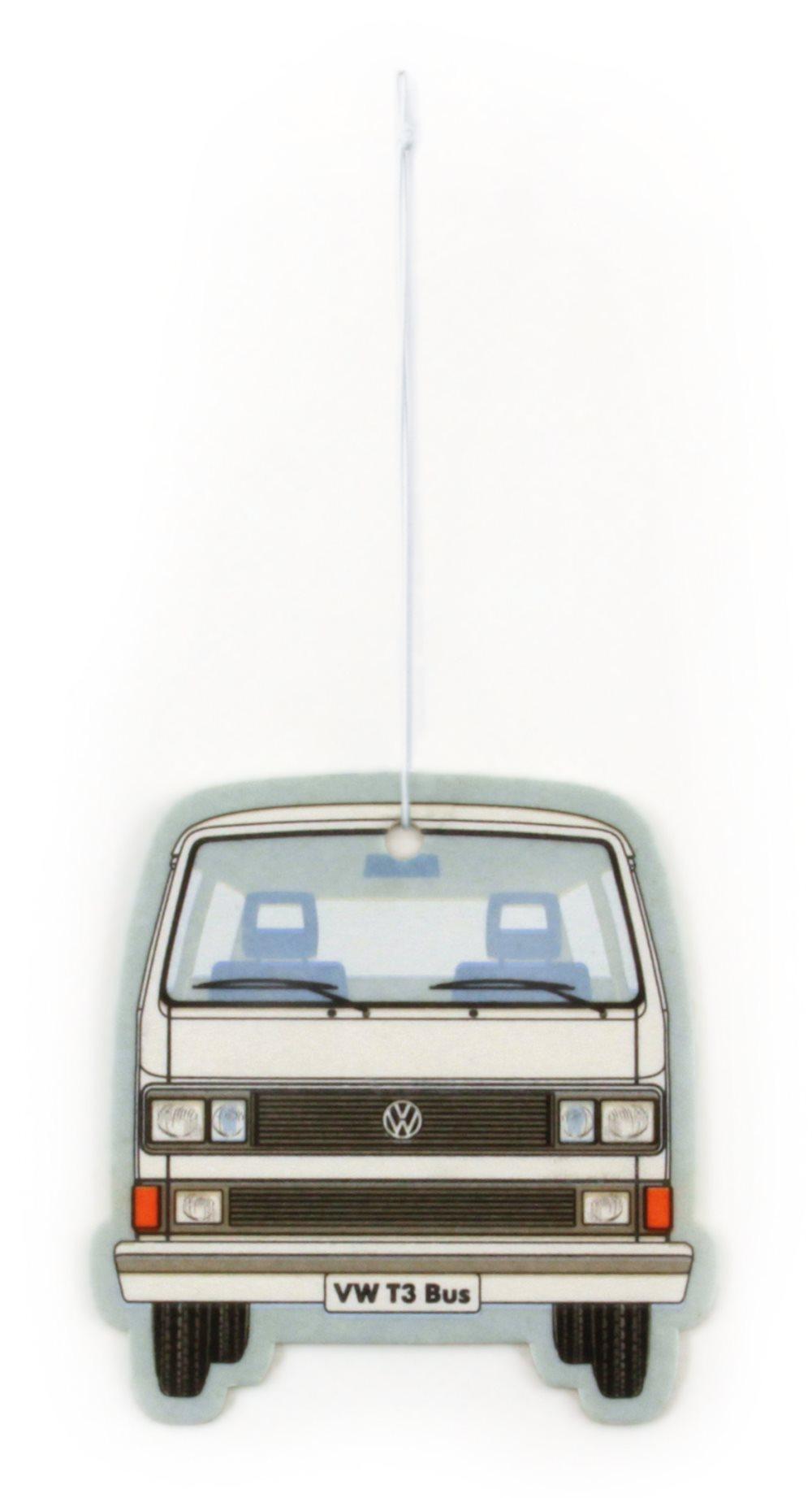 BRISA VW Collection - Volkswagen Bus T3 Camper Van Transporter Duftende bil luftfrisker(Pina Colada/White/2-pc Set)