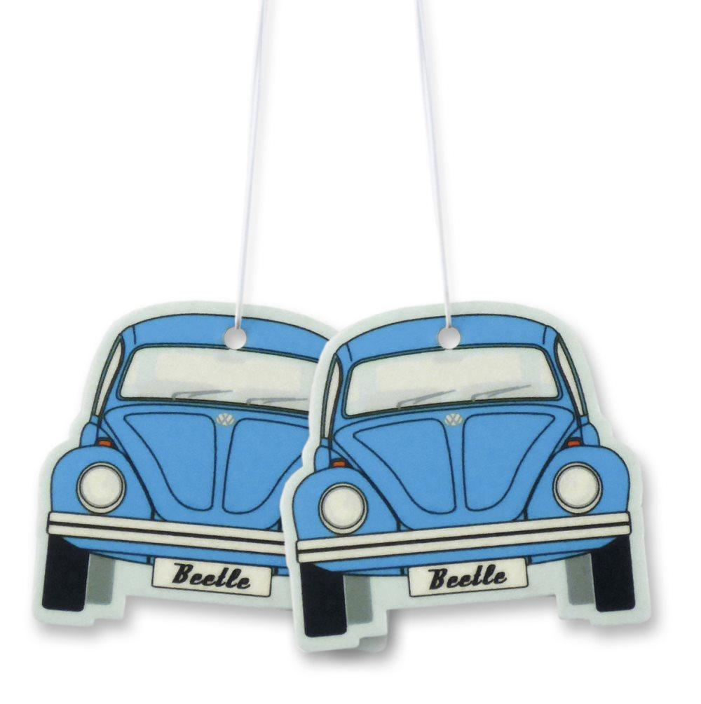 BRISA VW Collection - Volkswagen Beetle Bubbla Bitl Duftende bil luftfrisker(Fresh/Blue/2-pc Set)