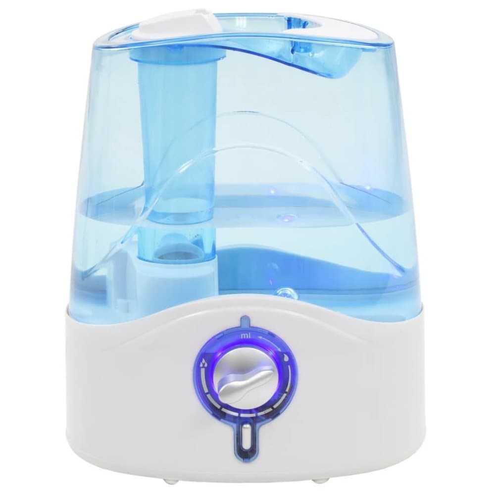 vidaXL Ultrasonisk luftfuktare sval dimma & nattlampa 6 L 300 ml/h
