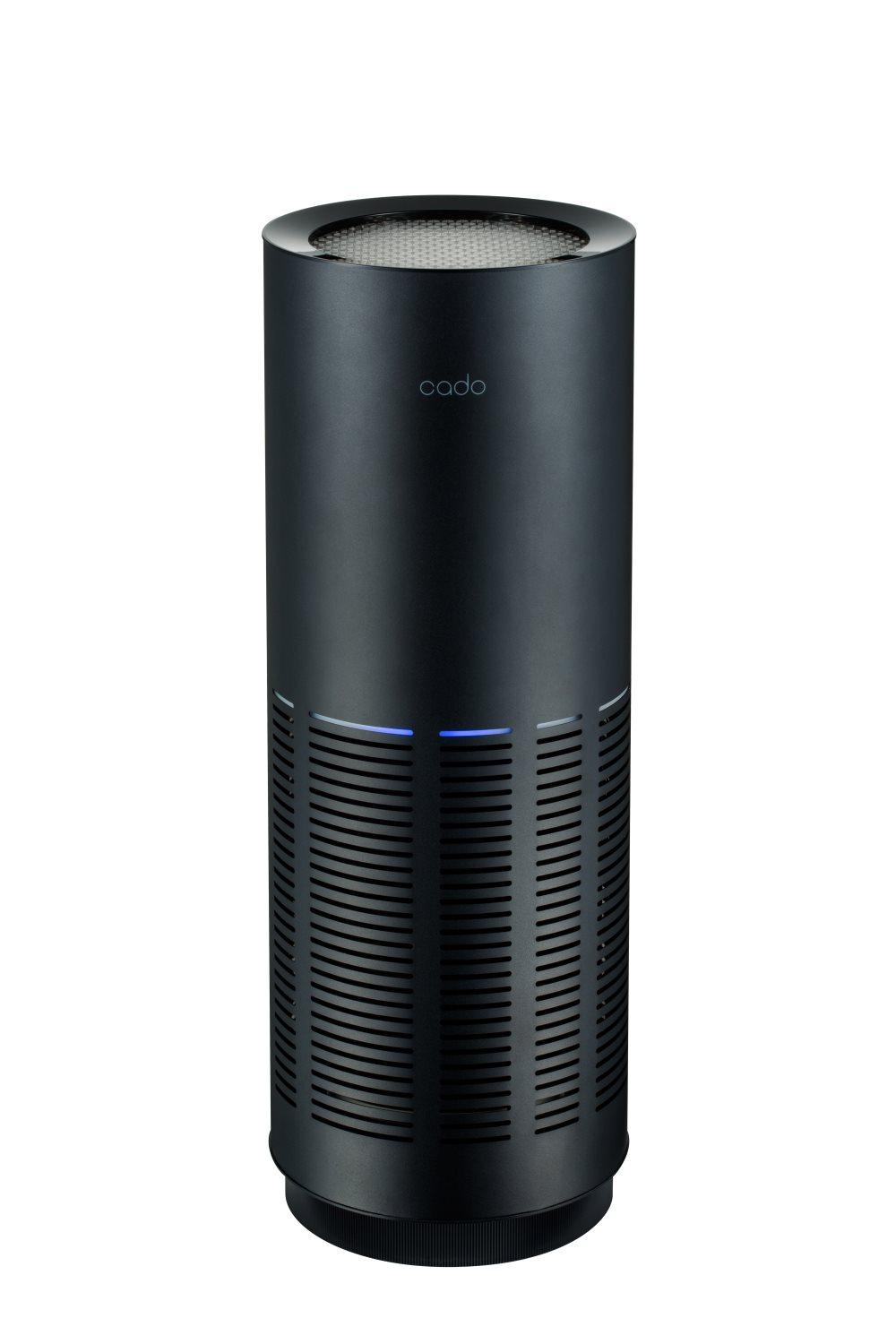 Cado LEAF 200 - 36m2 Professionel luftrenser (sort) - har et kraftfuldt filter med en selvrensende funktion
