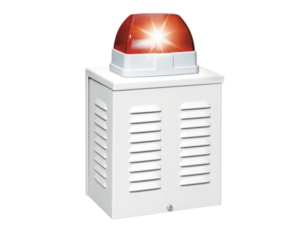 ABUS SG1650, Wired siren, 110 dB, Hvit, 750 mA, -25 - 55 °C, 300 x 190 x 115 mm