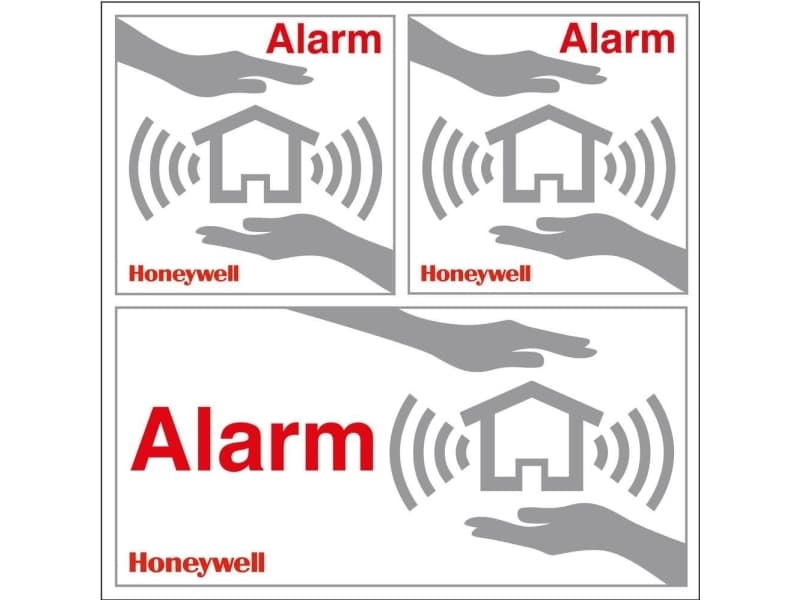 Honeywell Home HS3WS2S Advarselsmærkat