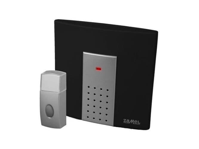 Zamel Wireless doorbell Sattino 6V 80dB range 100m (ST-230)