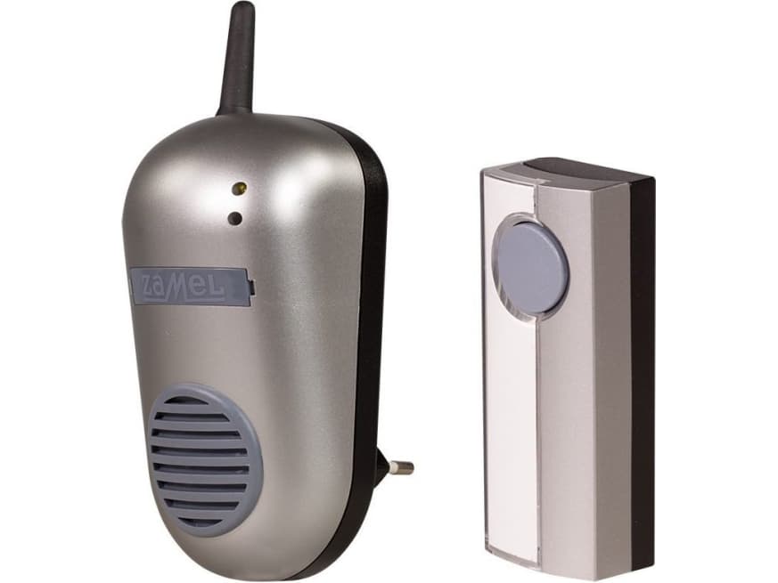 Zamel Wireless bell DRS-982K-SRB 230V silver (SUN10000007)