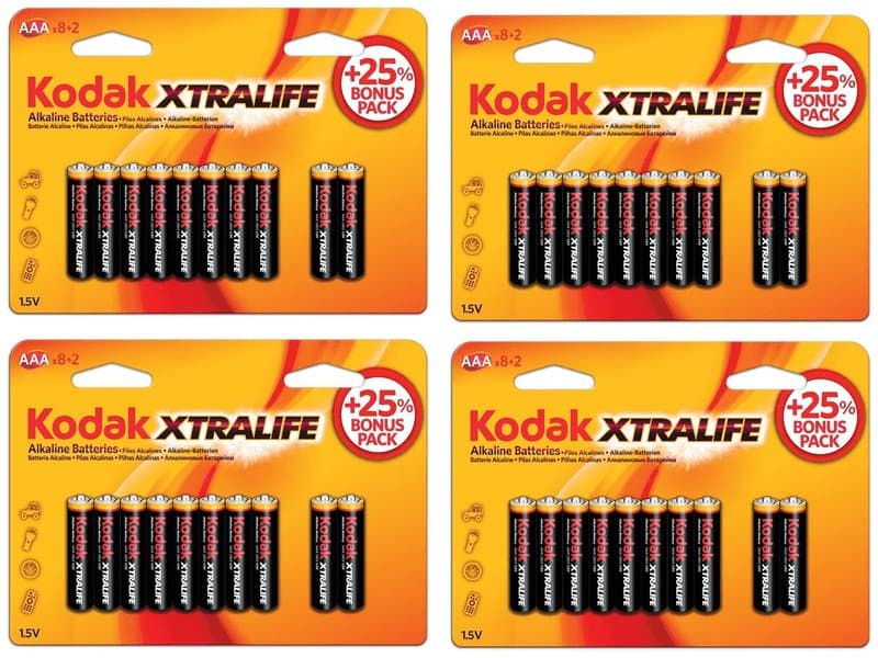 Kodak Batterier AAA 40st