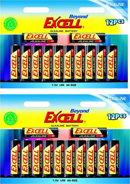 Batteri 24-pack Alkaline AA
