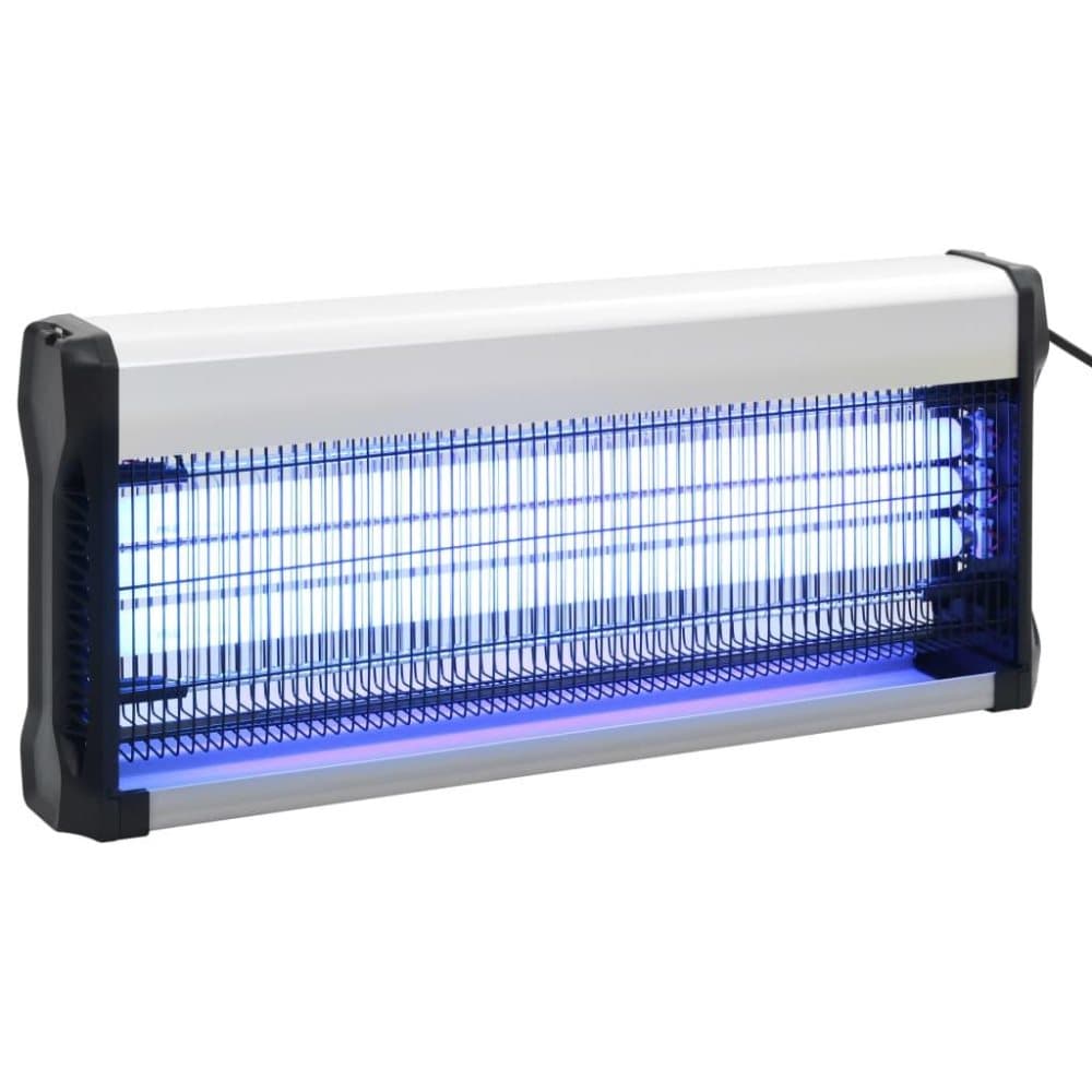vidaXL Hyönteistentappaja alumiini ABS 60 W musta