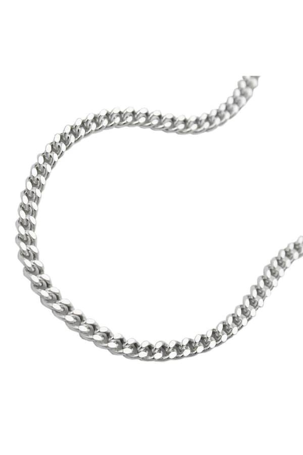 Belly Chain 2mm Flat Curb Chain 2x Diamond Cut 925 90cm - GL101601-90