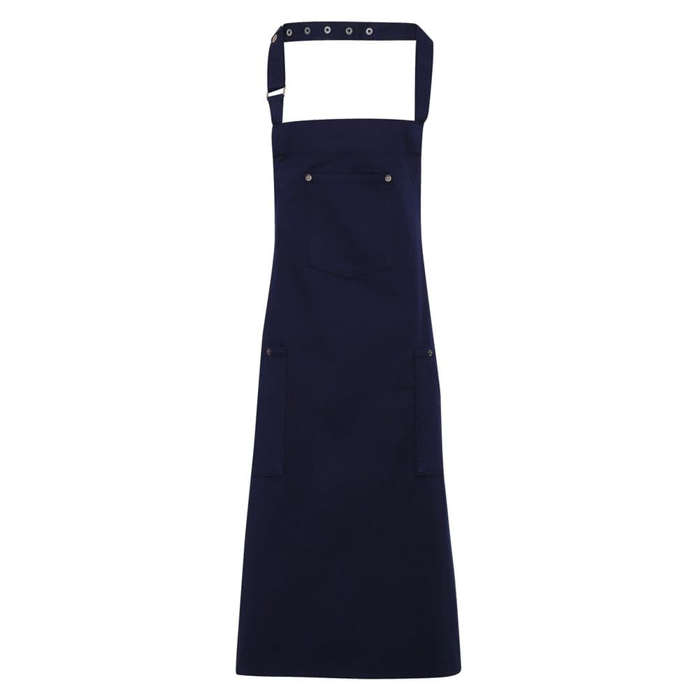 Premier Unisex Chino Cotton Bib Apron