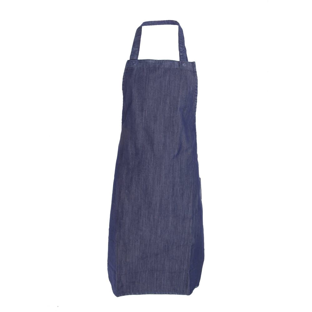 Dennys Adults Unisex Denim Bib Apron (Pack of 2)