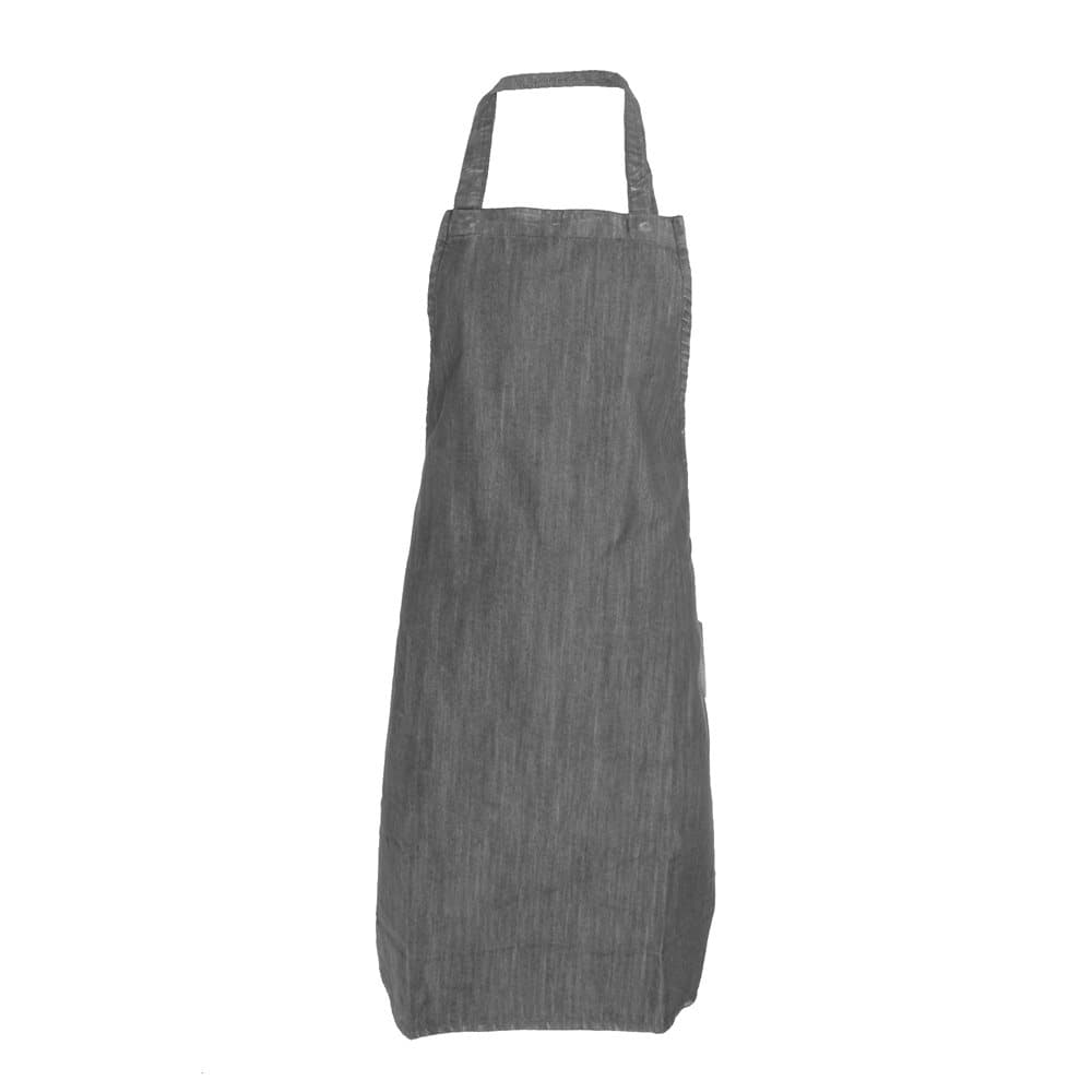 Dennys Adults Unisex Denim Bib Apron (Pack of 2)