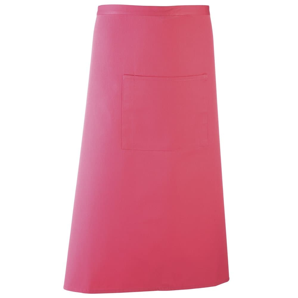 Premier Unisex färger barförkläde / arbetskläder (lång kontinental stil) (paket med 2)