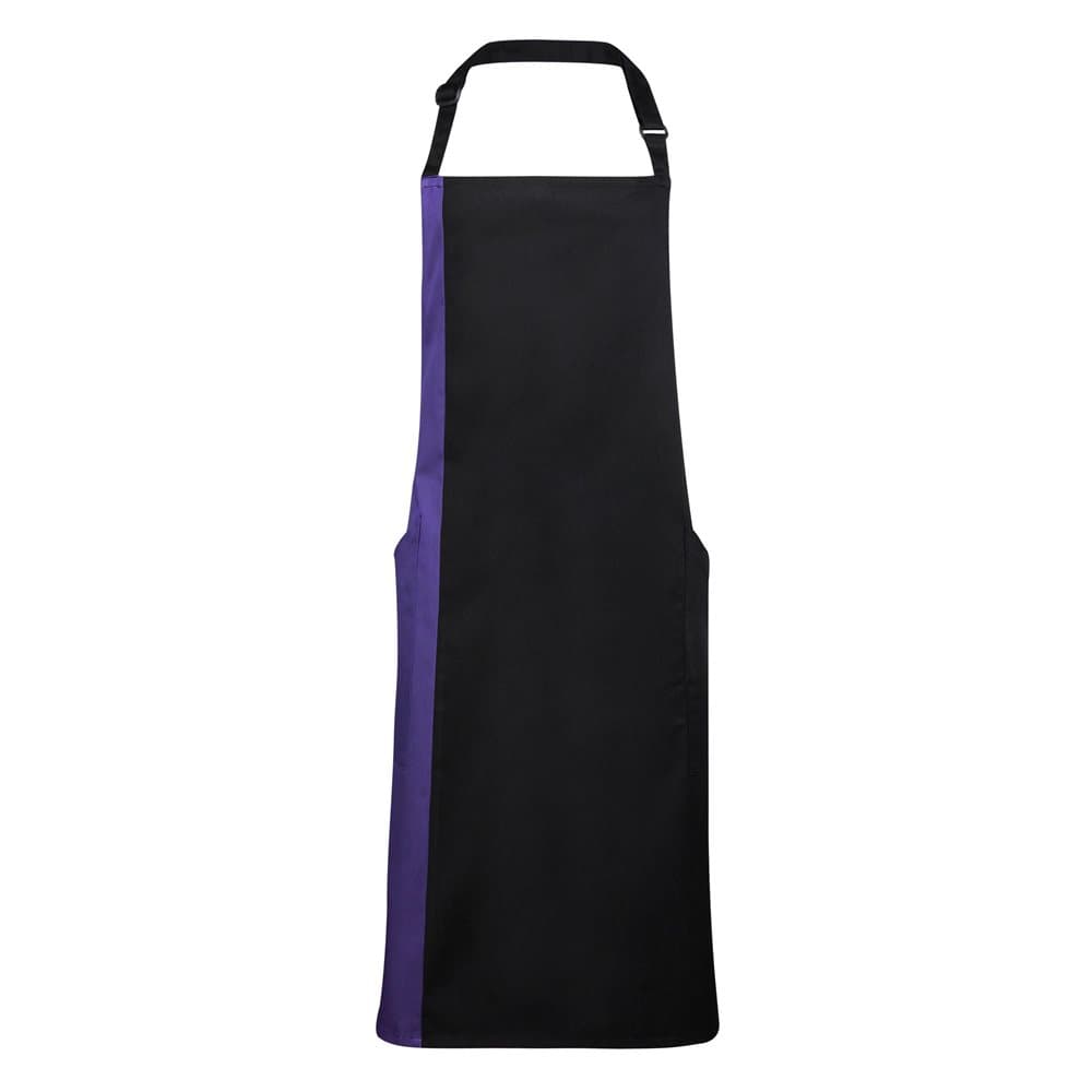 Premier Unisex Contrast Workwear Bib Apron