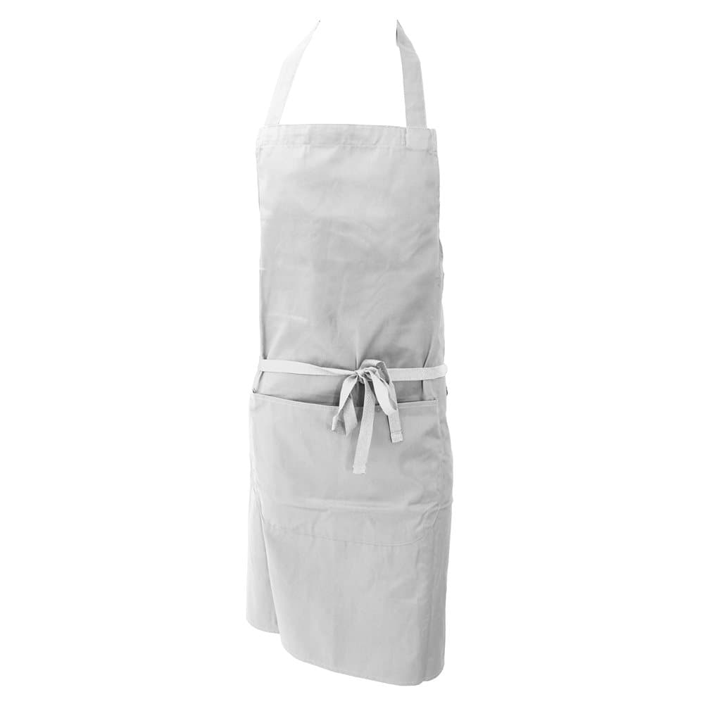 Dennys Ladies/Womens Polycotton Bib Workwear Apron With Pocket (Pack of 2)