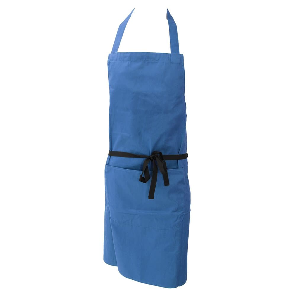 Dennys Ladies/Womens Polycotton Bib Workwear Apron With Pocket (Pack of 2)