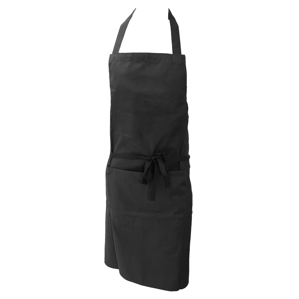 Dennys Ladies/Womens Polycotton Bib Workwear Apron With Pocket (Pack of 2)