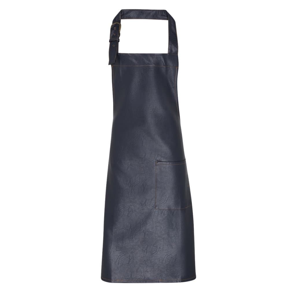 Premier Faux Leather Bib Apron