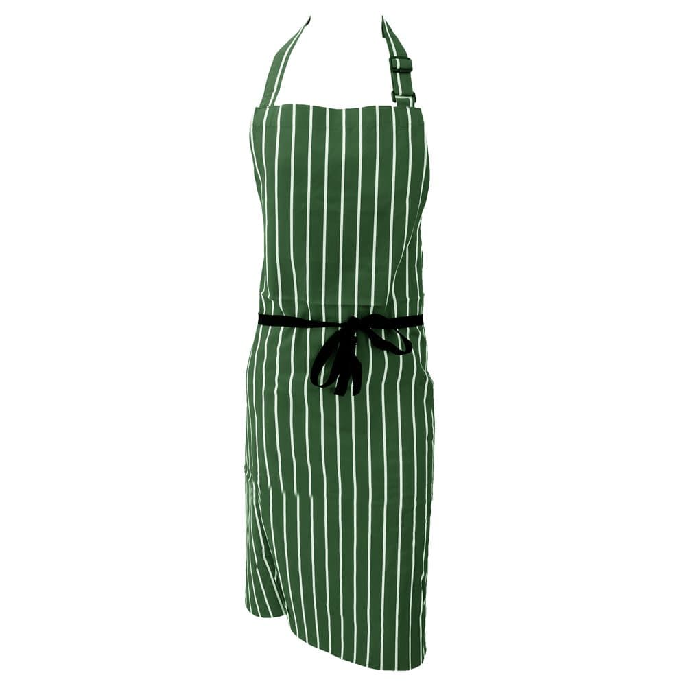 Dennys Unisex Cotton Striped Workwear Butchers Apron (Pack of 2)