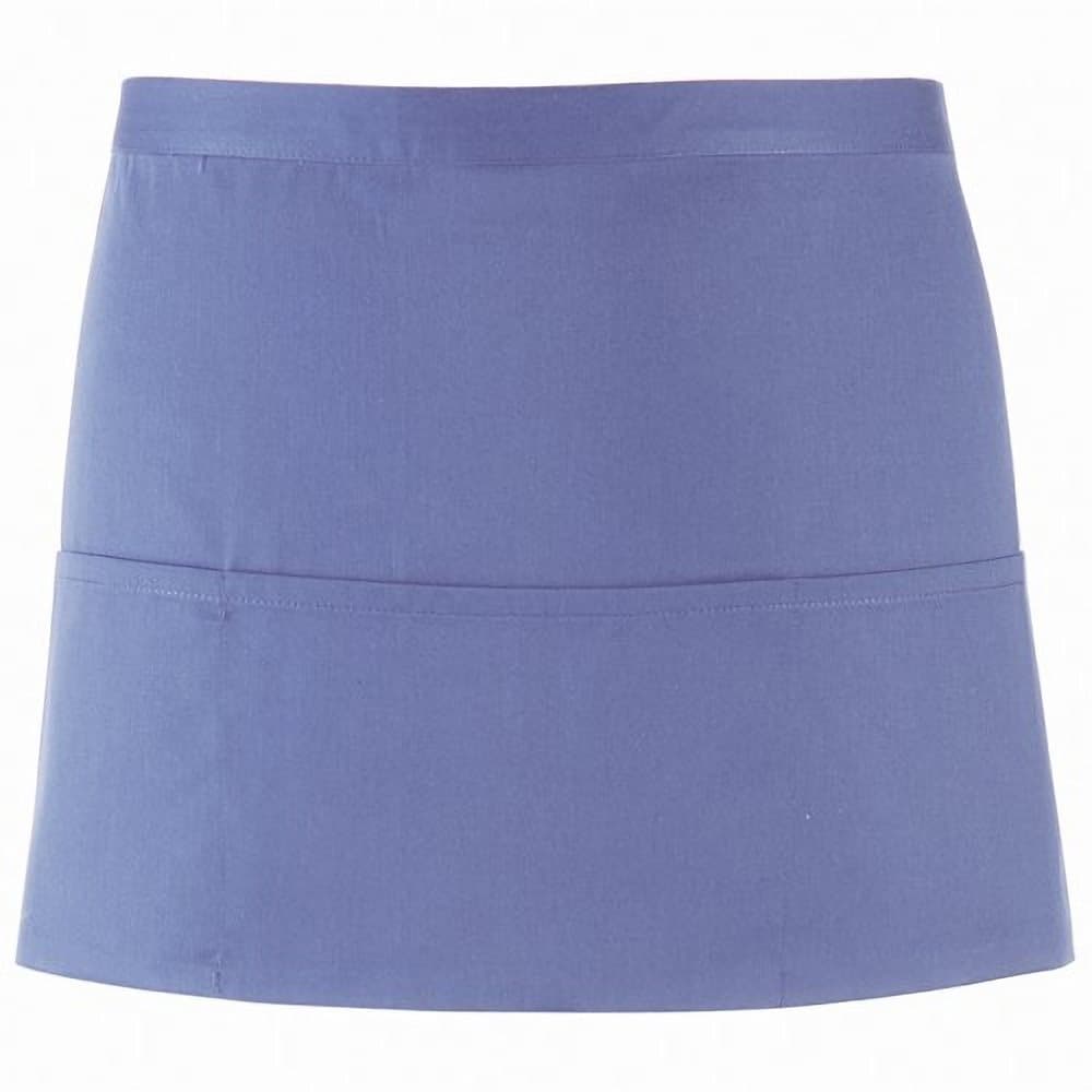 Premier Ladies/Womens Colours 3 Pocket Apron / Workwear (Pack of 2)