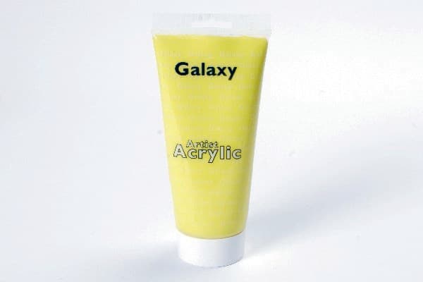 Galaxy Artist Acrylic 200ml lemon yellow cad.