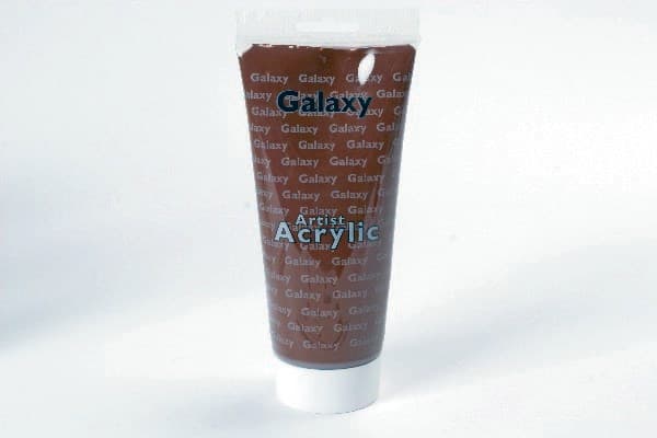 Galaxy Artist Acrylic 200ml burnt umber