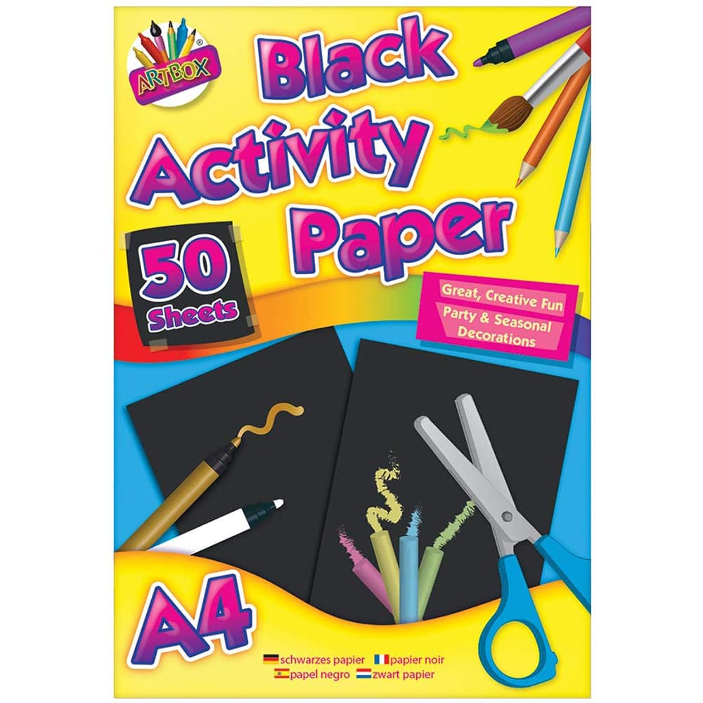 Art Box Black Activity Pad
