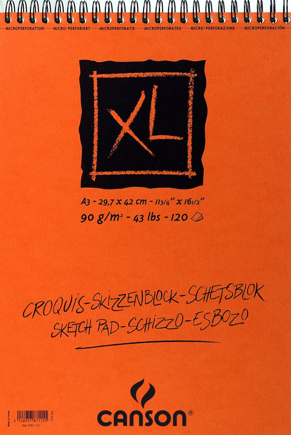 Canson XL Croquis 120 ark 90 gr A3