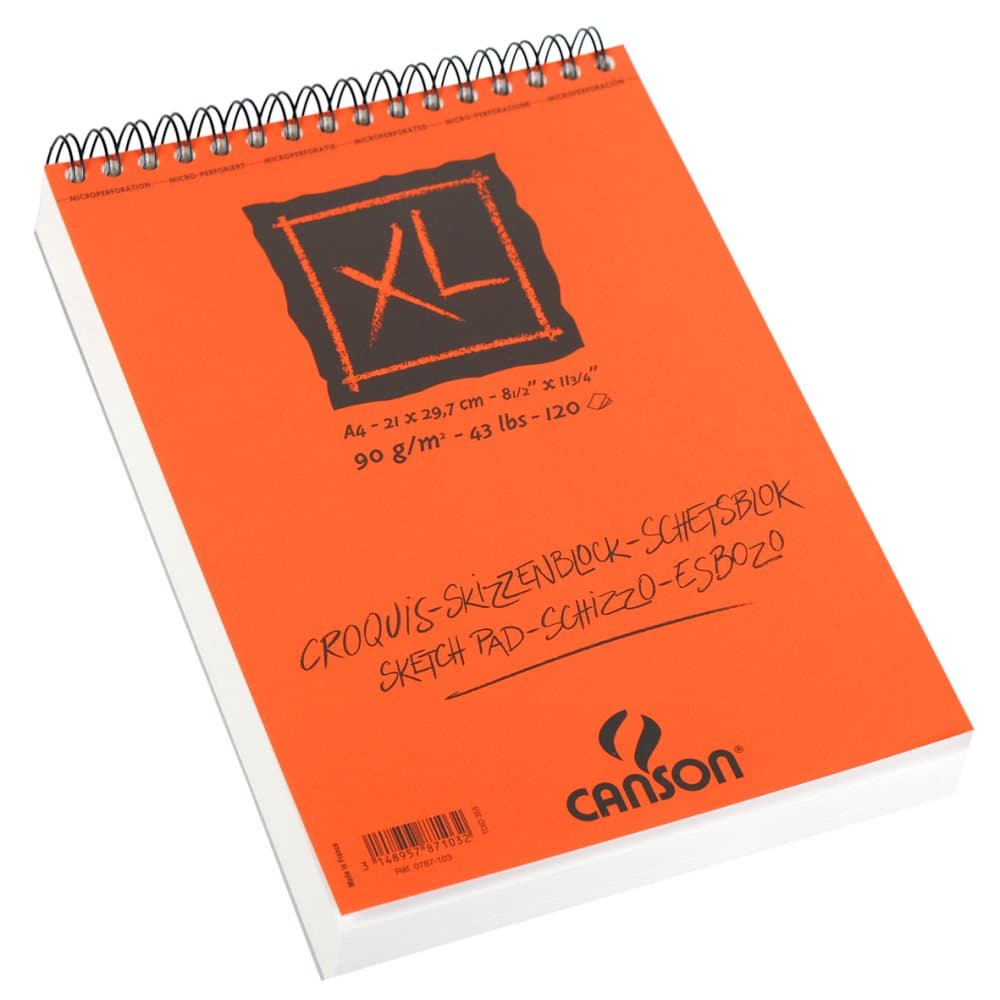 Canson XL Croquis Skissblock 120 ark 90 gr A4