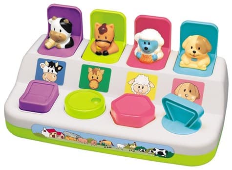 Pop Up Farm Animals Activity Lelu