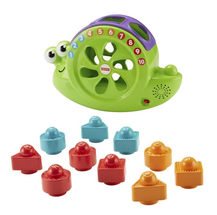 Rock´ N Sort Snail, Fisher Price