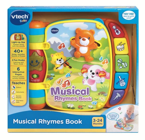 Vtech Bok med musikramsor (Svenska)