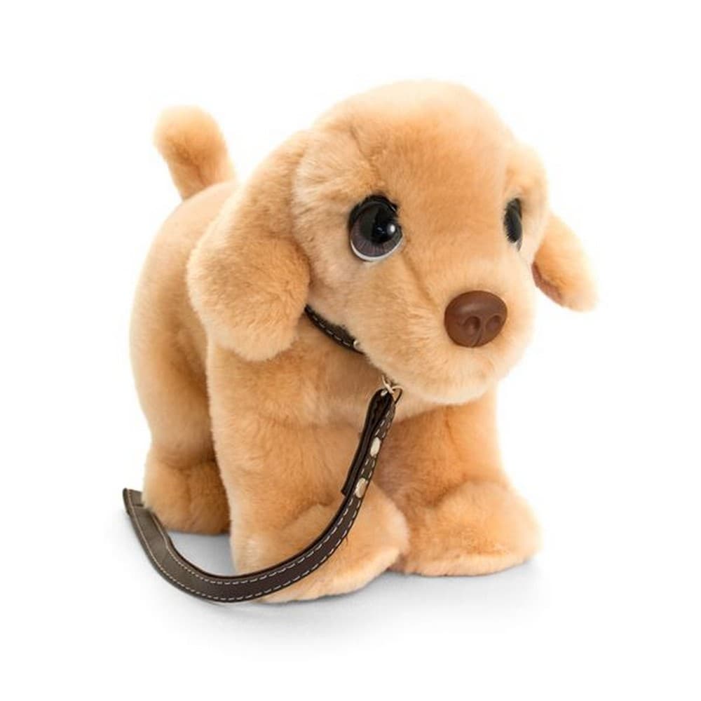 Keel Toys Signature Cuddle Labrador Puppy On Lead