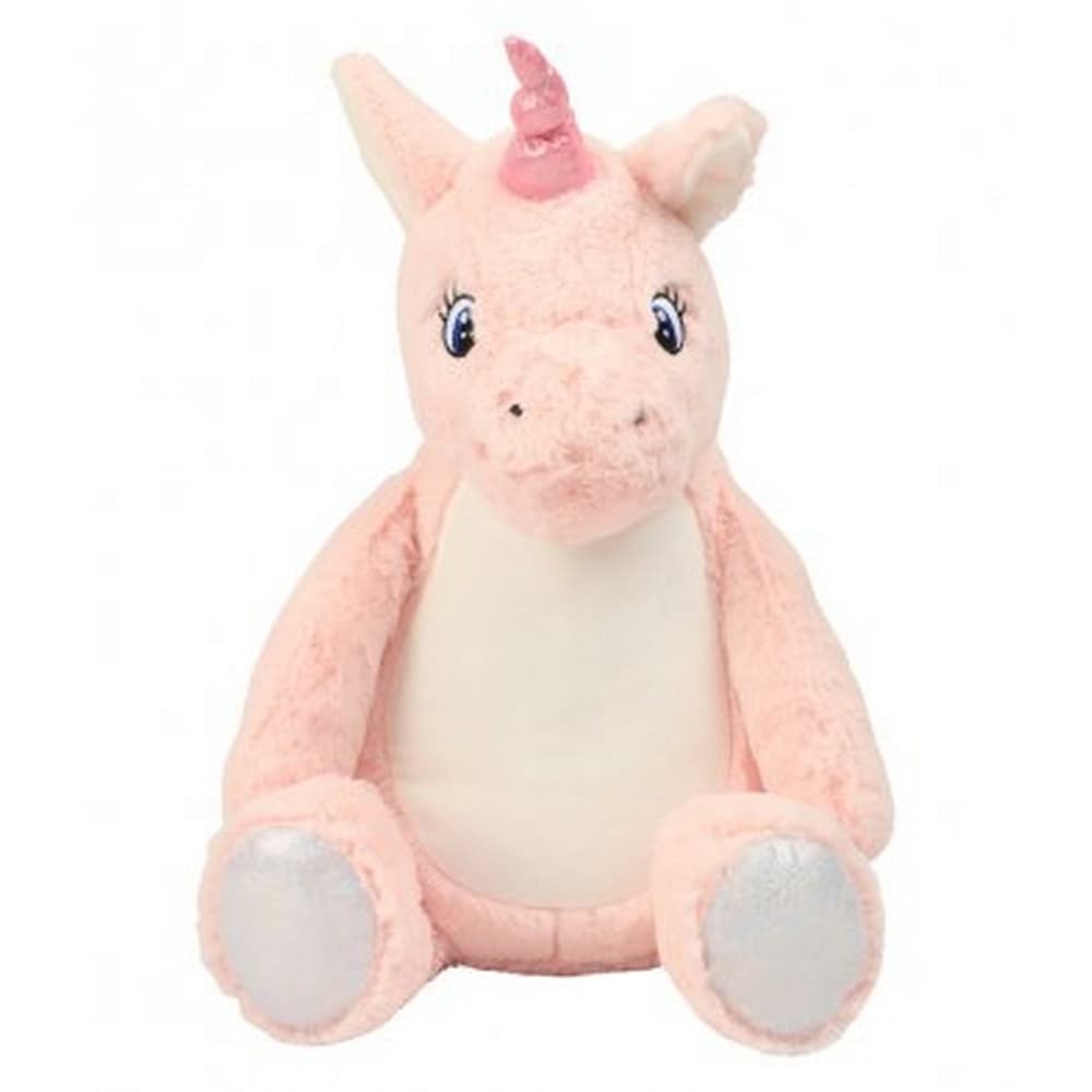 Mumbles Pink Zippie Unicorn Soft Toy