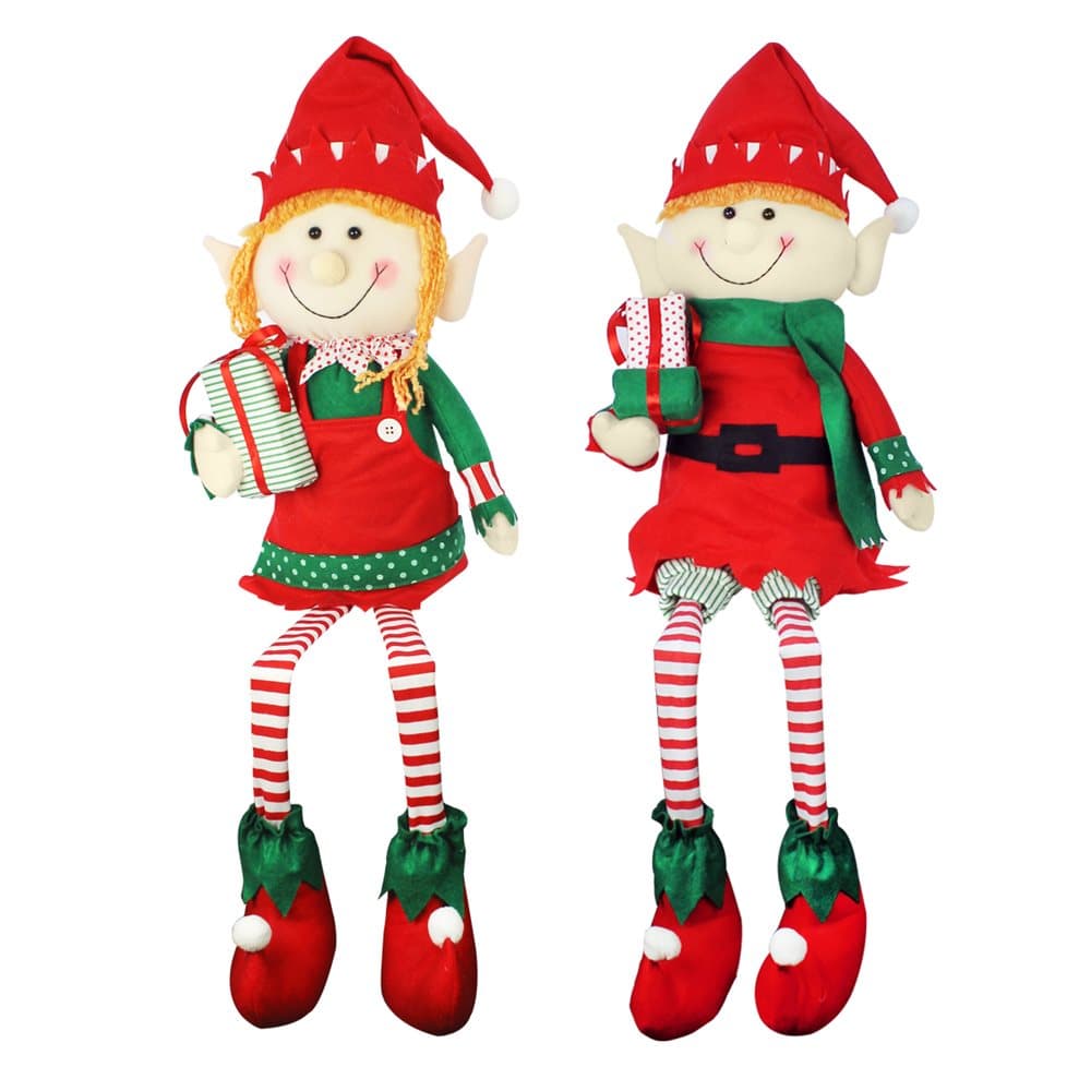 Christmas Shop 32in Sitting Elf