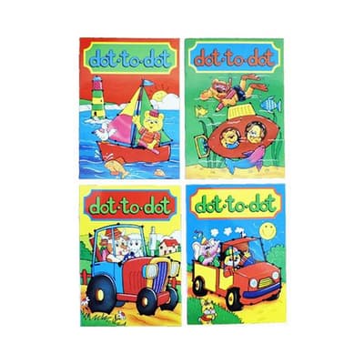 WF Graham A6 Dot To Dot Books (Pack of 36)