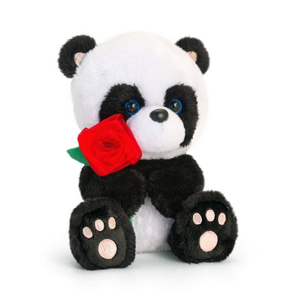 Keel Toys Valentines Rose Pipp The Panda Plush Toy