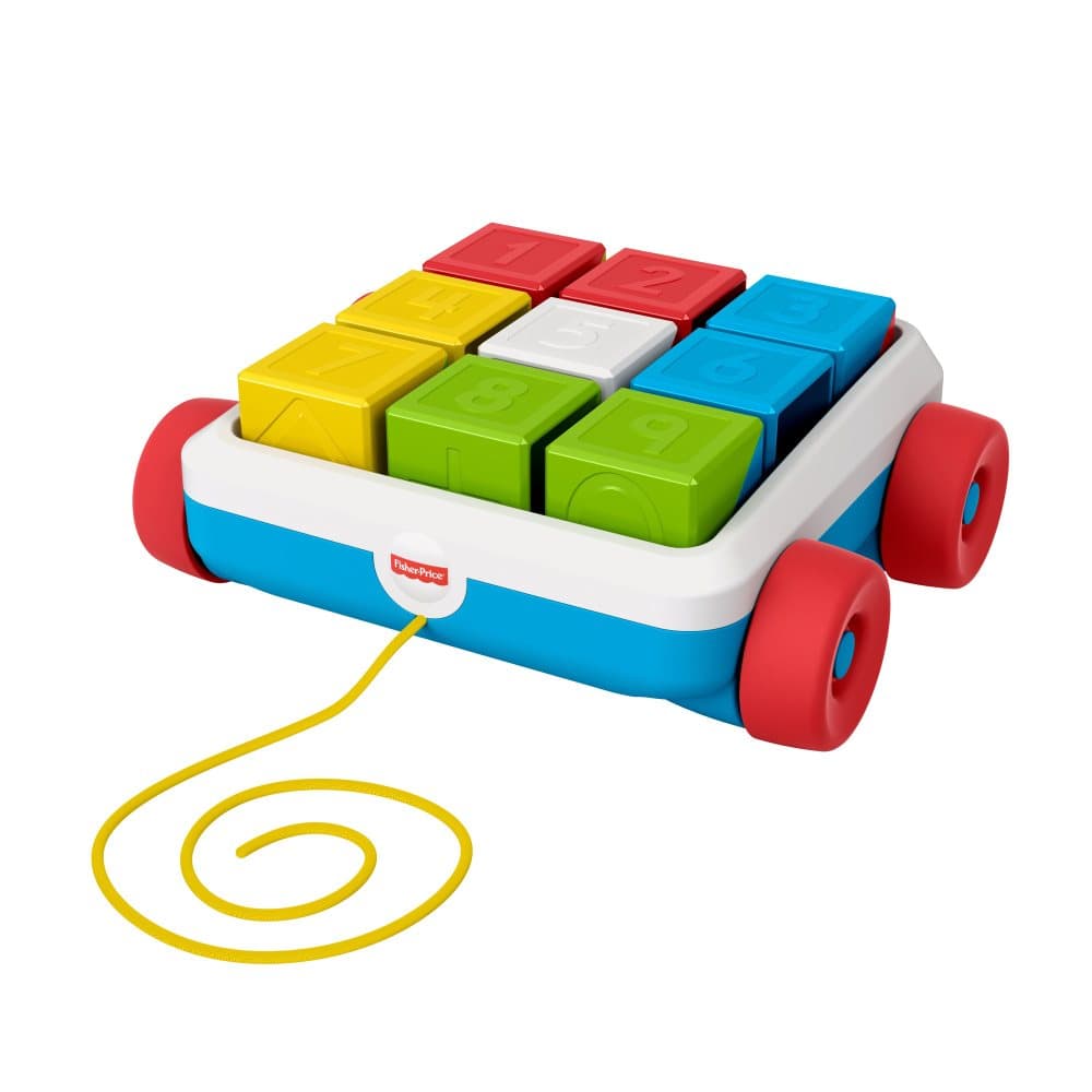 Fisher-Price Pull-Along Aktivitetsleksak med Klossar