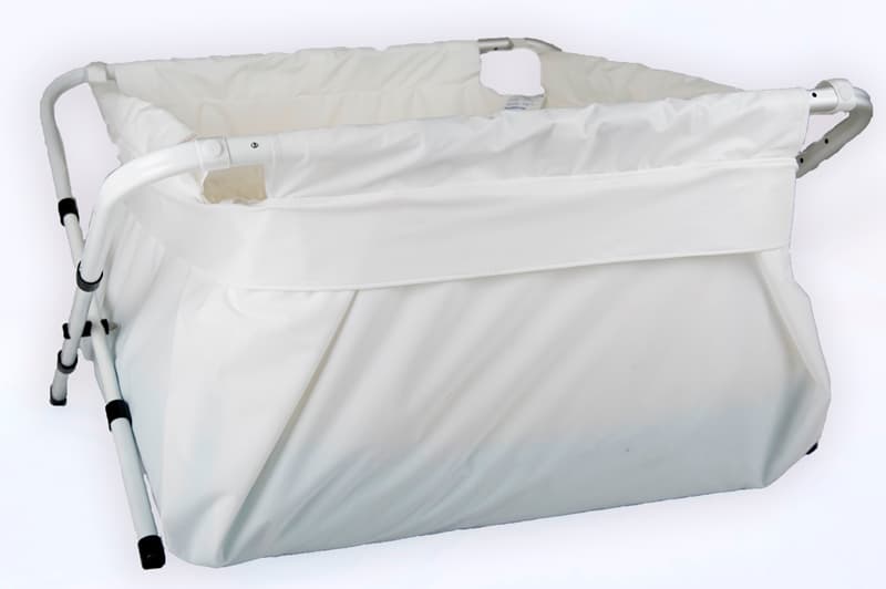 Badekar Bibabad Flexi 80–100 cm Hvit