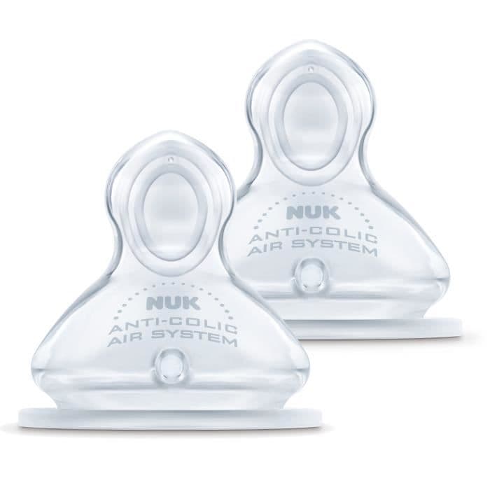 NUK 2 Physio Air System FC + maitosilikoni-opettajat