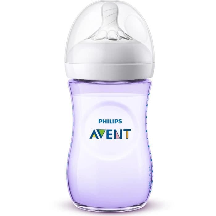 Philips Avent SCF033 / 14 Luonnollinen pullo 260 ml Violetti