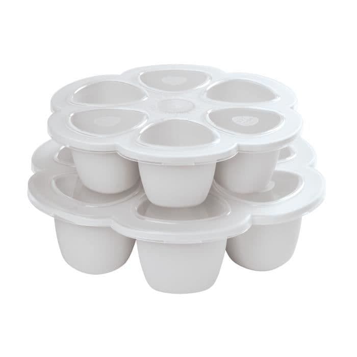 BEABA Multiportions silikoni 6 x 90 ml kevyt sumu